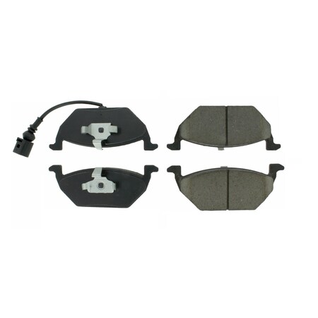 Centric Original Equipment Formula Brake Pads with Hardware, Parts 100.07681